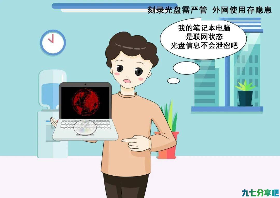 【保密知识】刻录光盘需严管 外网使用存隐患