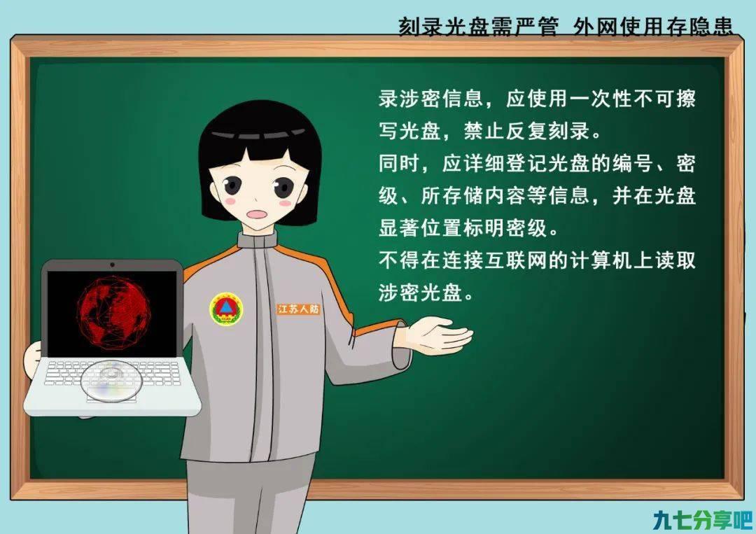 【保密知识】刻录光盘需严管 外网使用存隐患